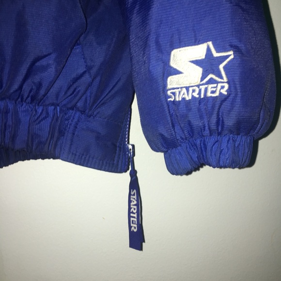 90's MN T-WOLVES STARTER JACKET - Picture 7 of 8